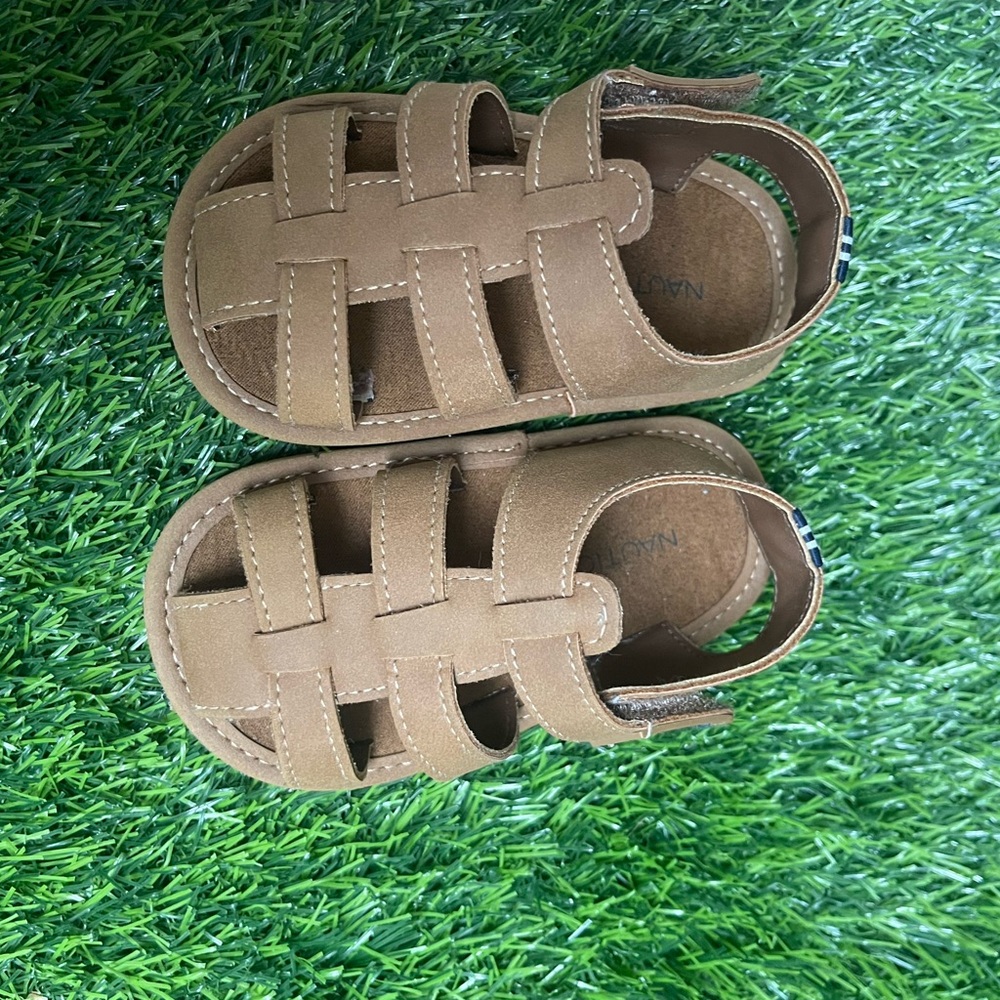 Nautica Brown Baby Sandals